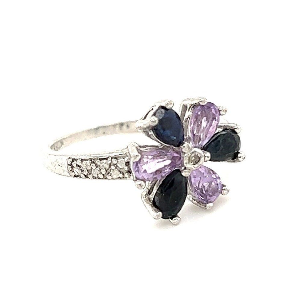Flower Stones Ring   - Picture 4 of 7